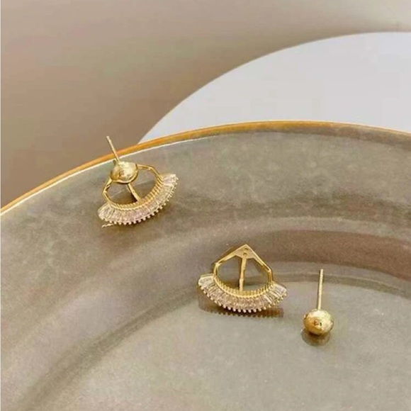 Double sided earrings - Picture 2 of 4